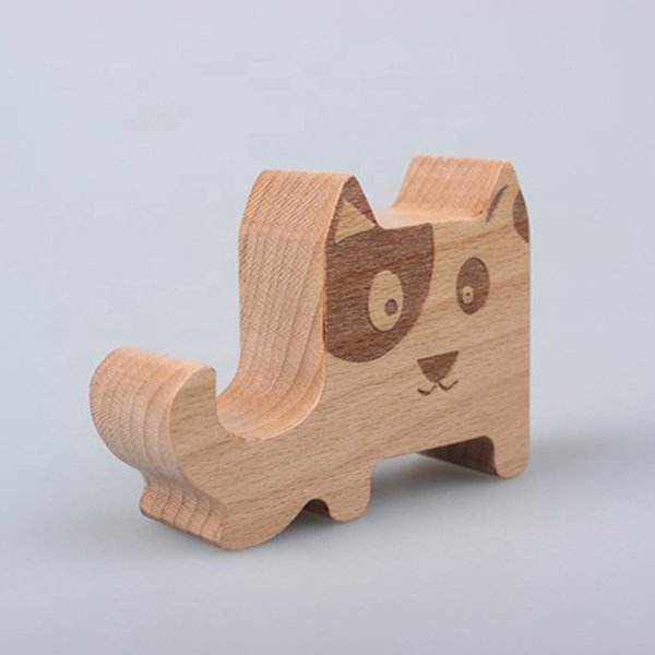 木製手機架-小狗造型_1